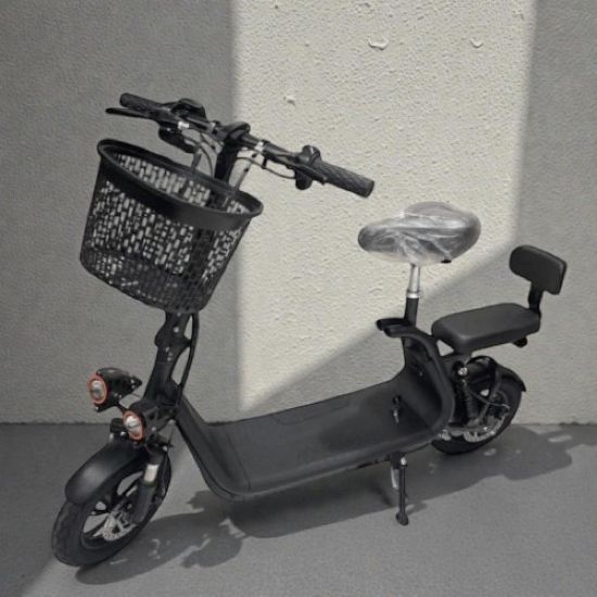 صورة سكوتر أبو سلة 12 – تصميم مريح مع إضاءة وشاشة